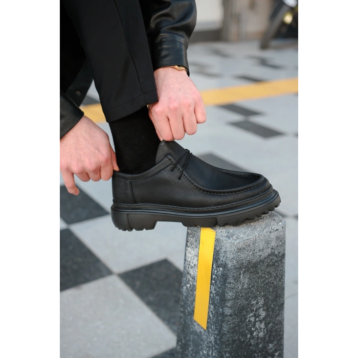 MN2404 - CST Castle Mens Shoes BLACK