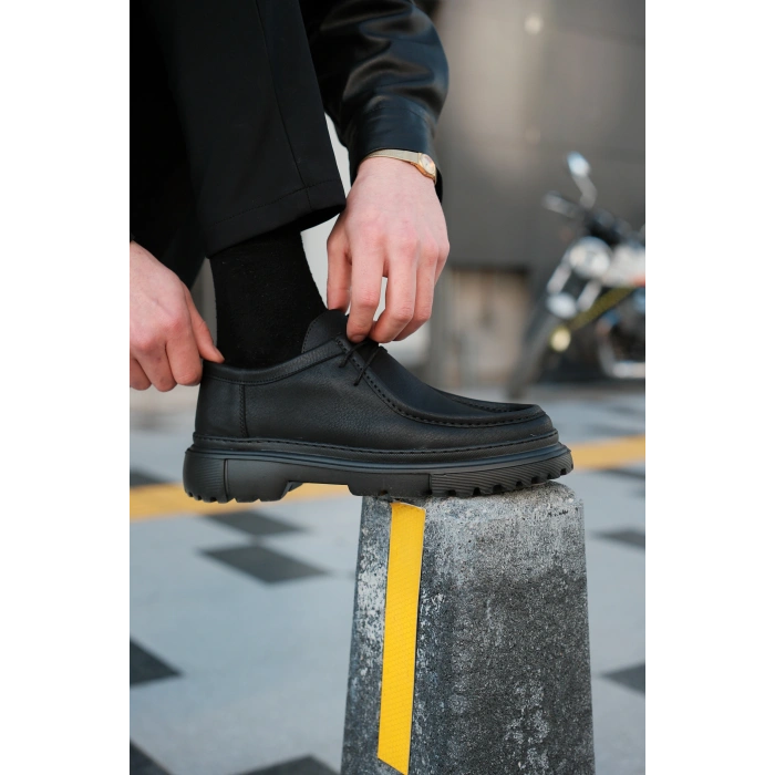 MN2404 - CST Castle Mens Shoes BLACK