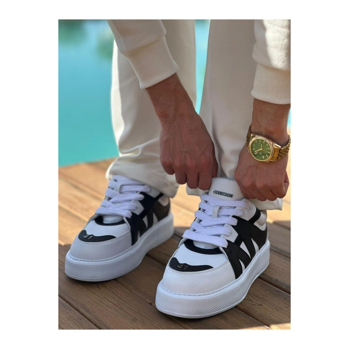 MN2407 - CBT Star-X Erkek Spor Ayakkabı BEYAZ/SIYAH