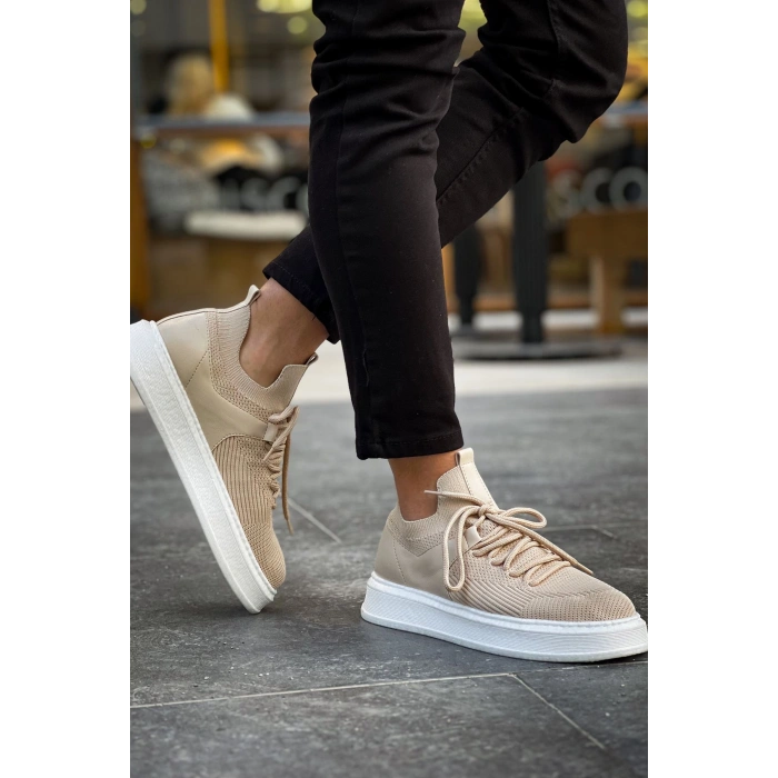 MN2408 - TBT Fusion Erkek Spor Ayakkabı KREM