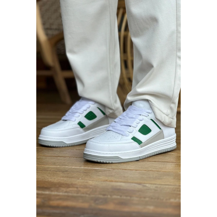 MN2410 - CBT Avax  Erkek Spor Ayakkabı BEYAZ/YESIL