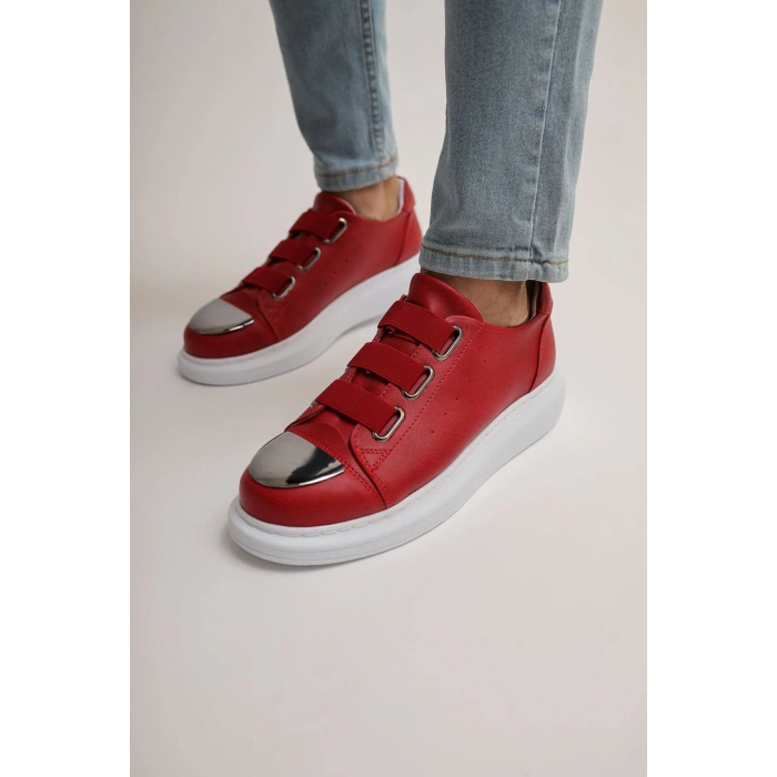 MN251 - CBT Mirror Mens Shoe RED