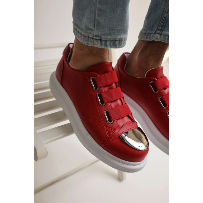 MN251 - CBT Mirror Mens Shoe RED