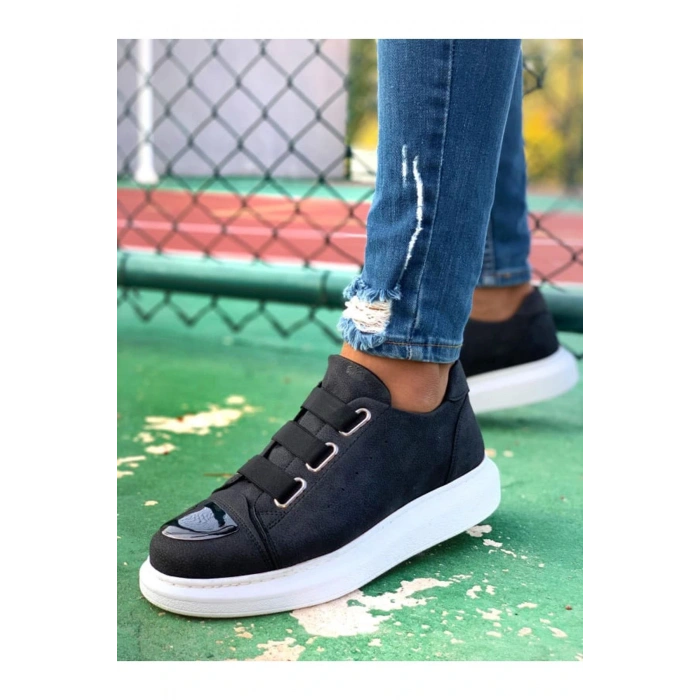 MN251 - CBT Mirror Mens Shoes BLACK