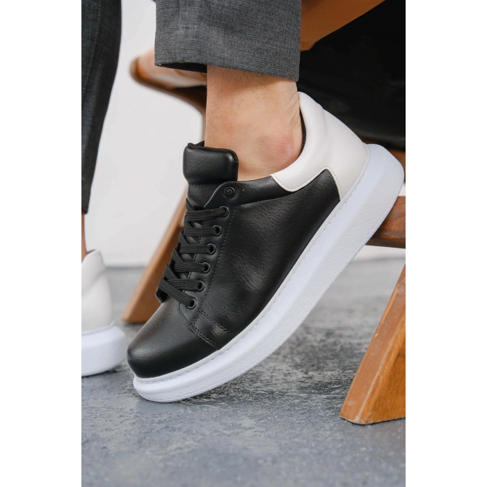 MN256 - CBT Estrella Mens Shoes BLACK/WHITE