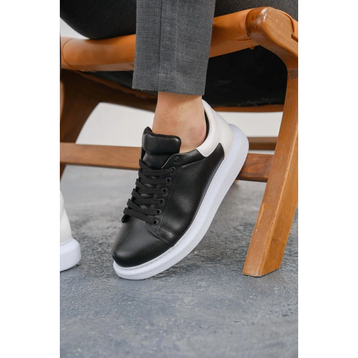 MN256 - CBT Estrella Mens Shoes BLACK/WHITE