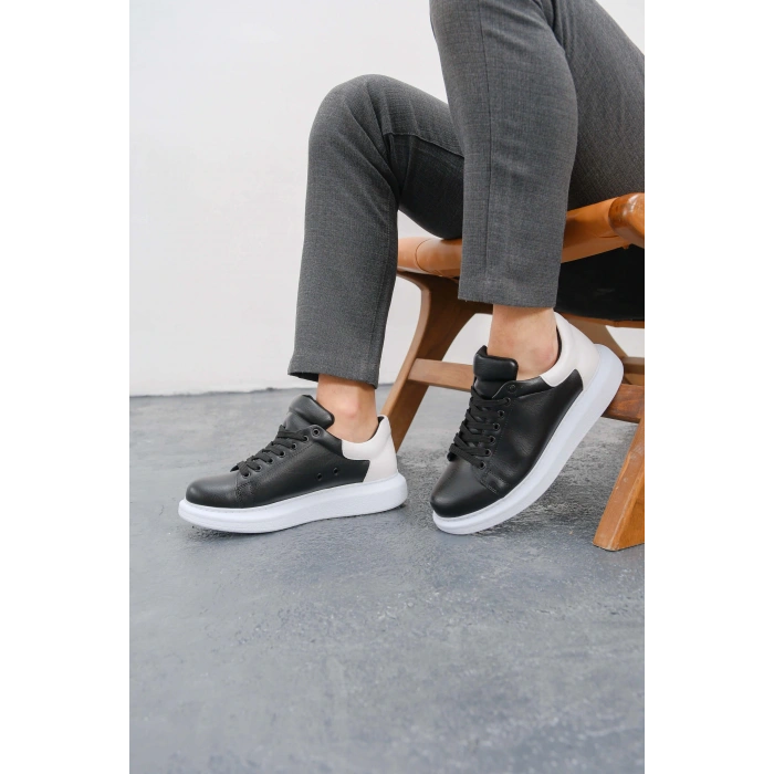 MN256 - CBT Estrella Mens Shoes BLACK/WHITE