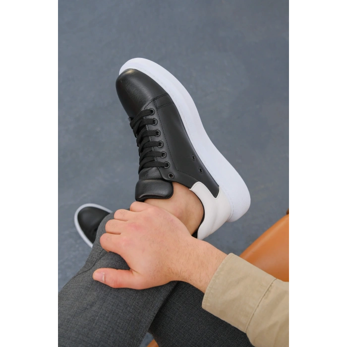 MN256 - CBT Estrella Mens Shoes BLACK/WHITE