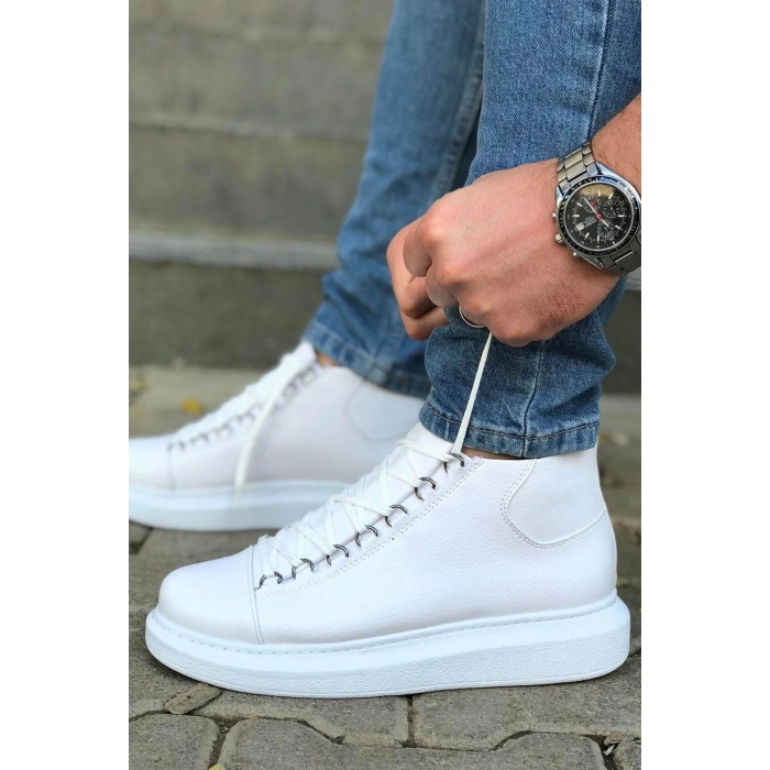 MN258 - CBT Roma Erkek Bot BEYAZ