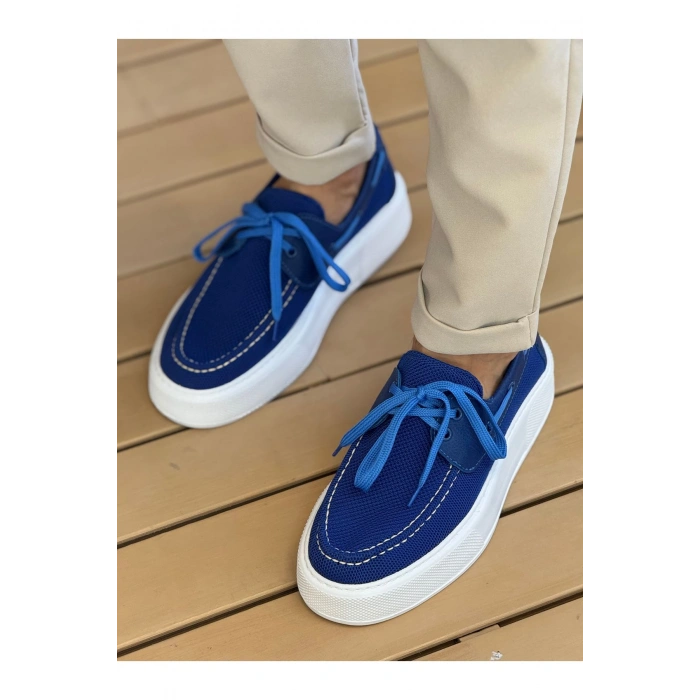 MN2602 - Triko Erkek Ayakkabı MAVI