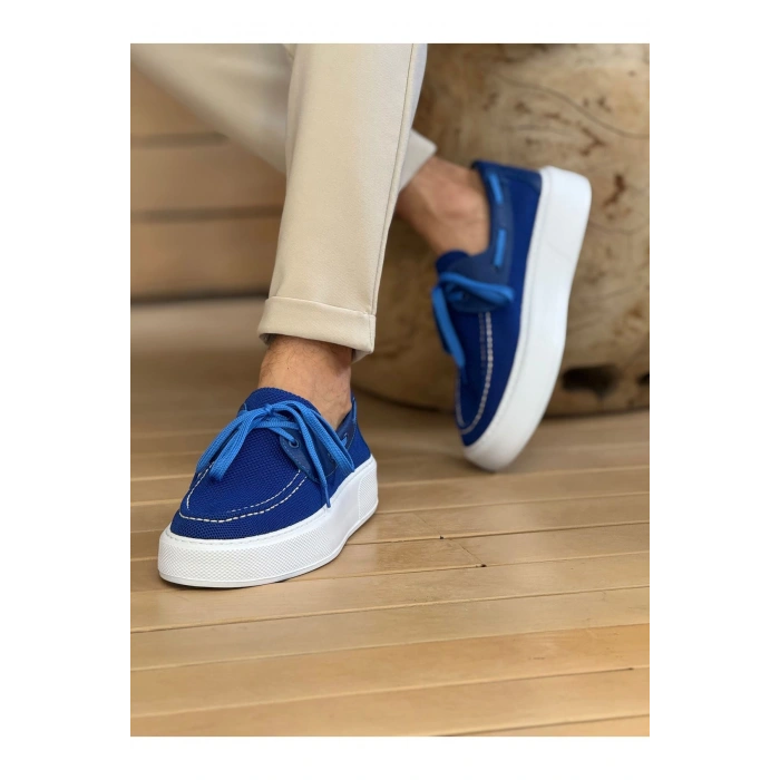 MN2602 - Triko Erkek Ayakkabı MAVI