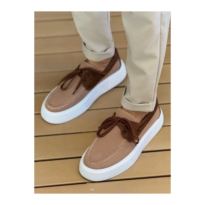 MN2602 - Triko Erkek Ayakkabı TABA