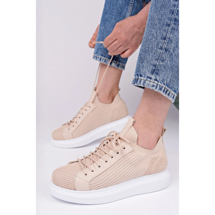 MN619 - TBT Erkek Ayakkabı BEJ