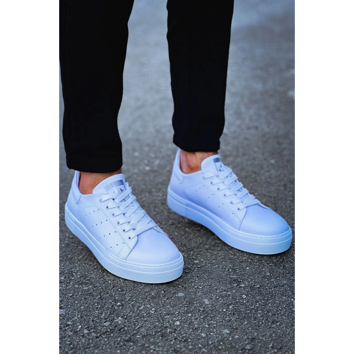 MN983 - CBT Tennis Mens Shoes WHITE