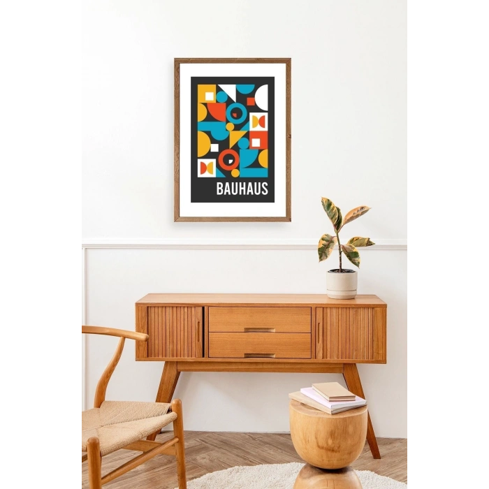 Modern Ahşap Çerçeveli Tablo 23 x 30