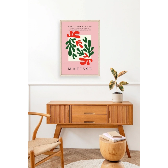 Modern Ahşap Çerçeveli Tablo 23 x 30