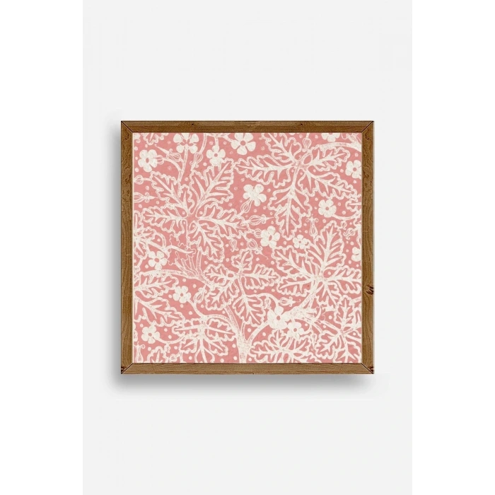 Modern Ahşap Çerçeveli Tablo 42 x 42