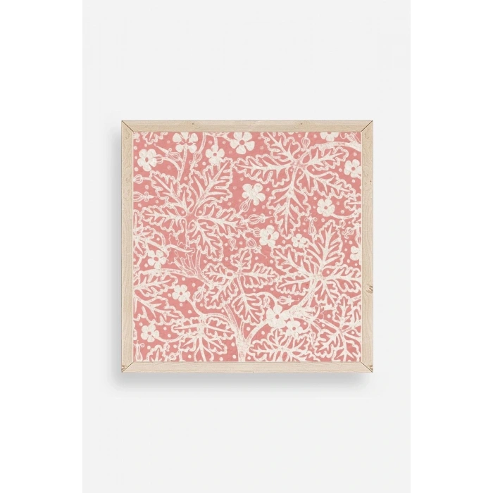 Modern Ahşap Çerçeveli Tablo 50 x 50