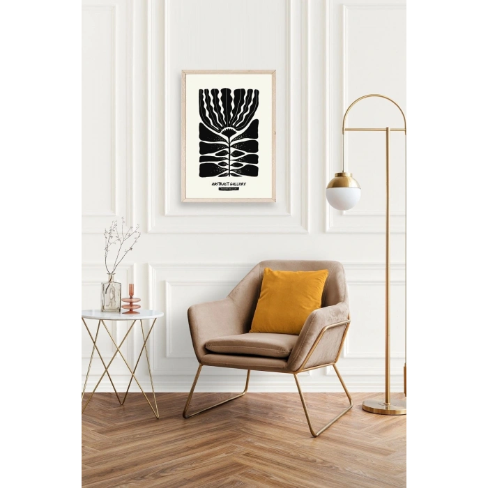 Modern Ahşap Çerçeveli Tablo 50 x 70