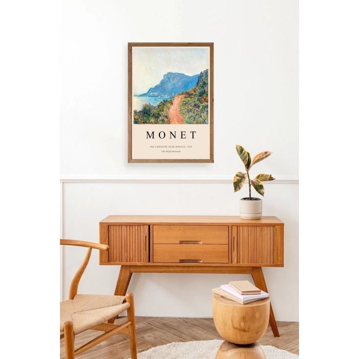 Monet Ahşap Çerçeveli Tablo 23 x 30