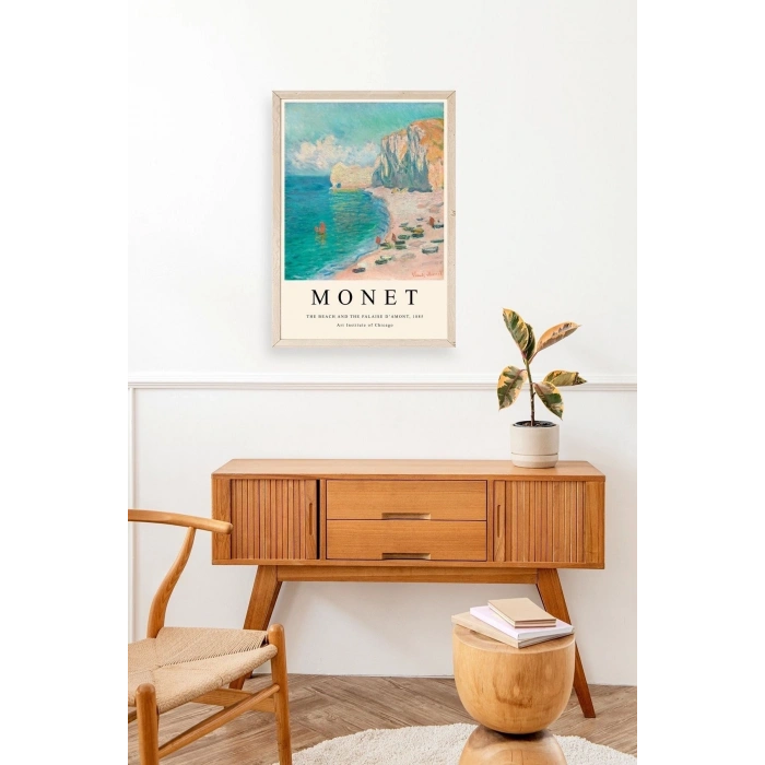 Monet Ahşap Çerçeveli Tablo 30 x 42