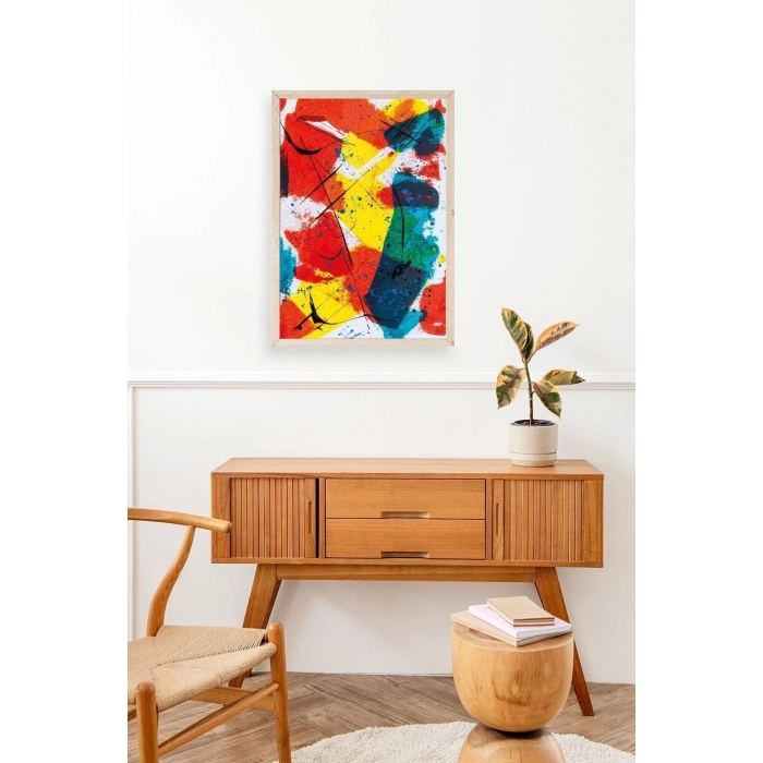 Mordern Ahşap Çerçeveli Tablo 23 x 30