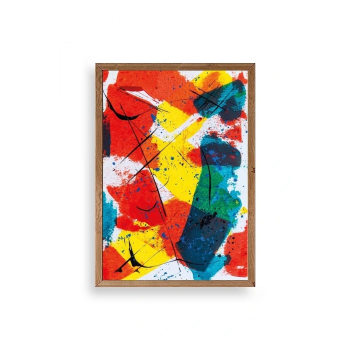 Mordern Ahşap Çerçeveli Tablo 30 x 42