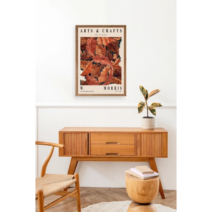 Morris Ahşap Çerçeveli Tablo 23 x 30