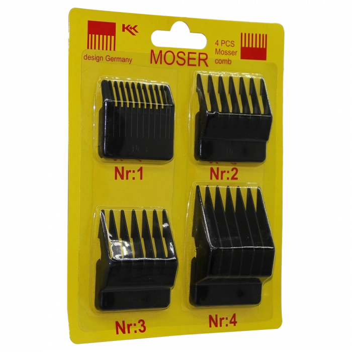 MOSER 4 PARÇA  MAKİNE TARAK SET (5365)