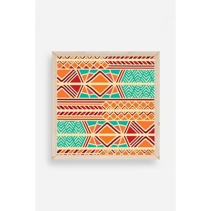 Motif Ahşap Çerçeveli Tablo 23 x 23
