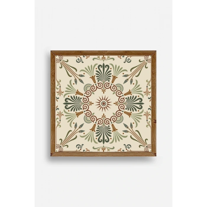 Motif Ahşap Çerçeveli Tablo 23 x 23
