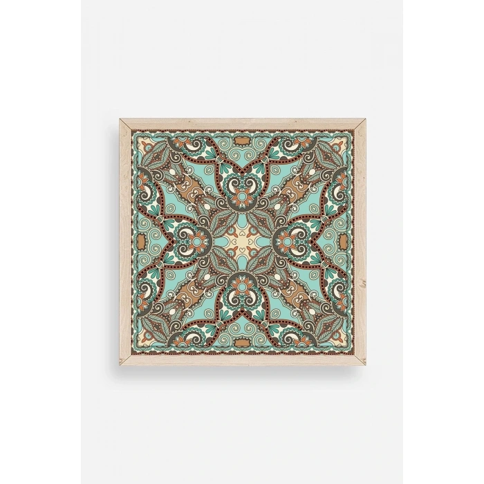 Motif Ahşap Çerçeveli Tablo 23 x 23