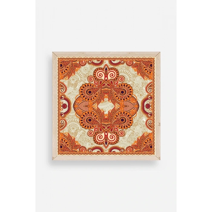 Motif Ahşap Çerçeveli Tablo 23 x 23