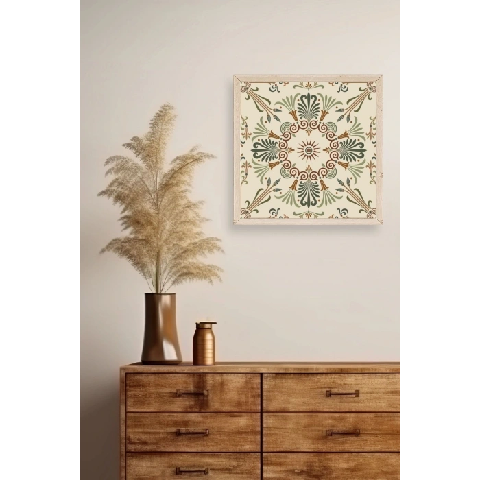 Motif Ahşap Çerçeveli Tablo 23 x 23