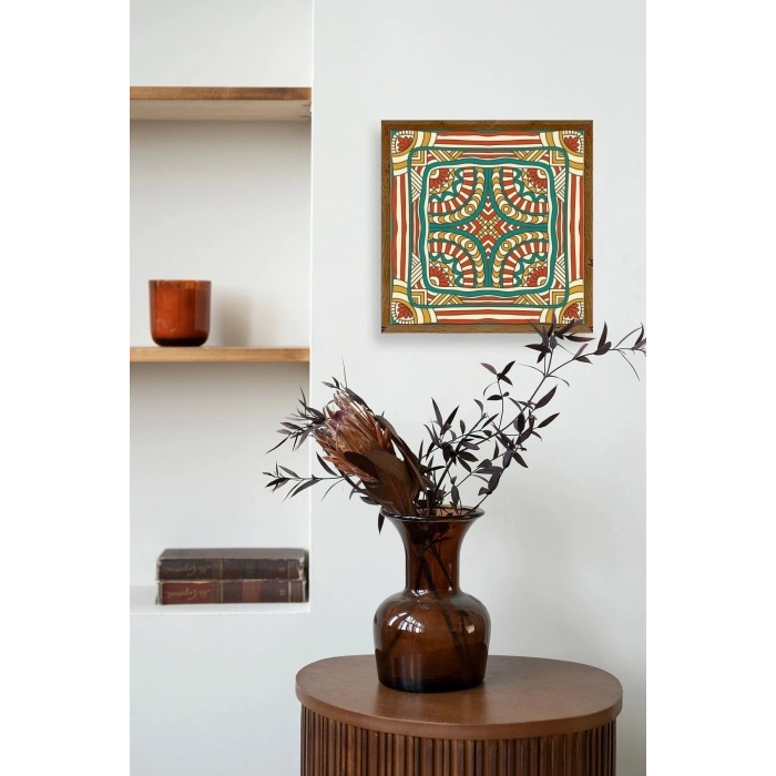 Motif Ahşap Çerçeveli Tablo 23 x 23