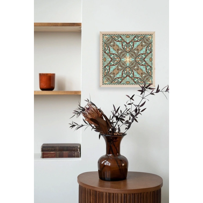 Motif Ahşap Çerçeveli Tablo 23 x 23