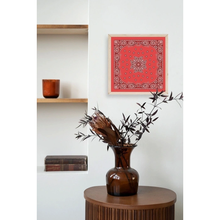 Motif Ahşap Çerçeveli Tablo 23 x 23