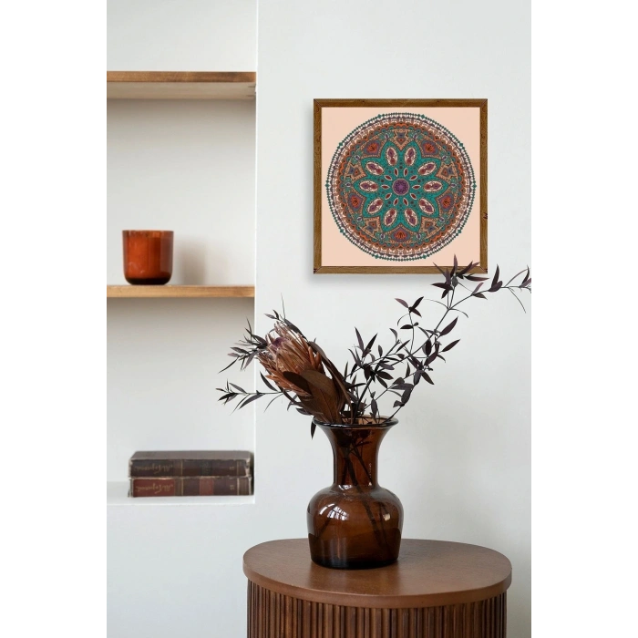 Motif Ahşap Çerçeveli Tablo 23 x 23