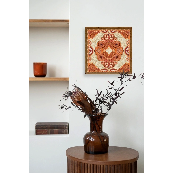 Motif Ahşap Çerçeveli Tablo 23 x 23