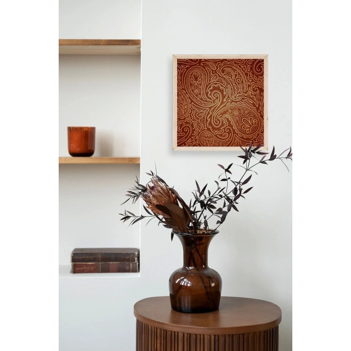 Motif Ahşap Çerçeveli Tablo 23 x 23