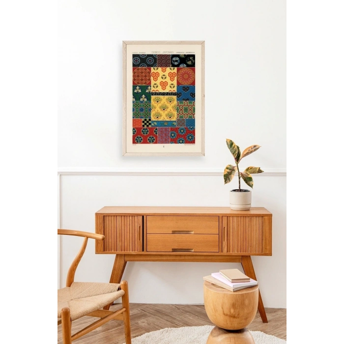 Motif Ahşap Çerçeveli Tablo 23 x 30