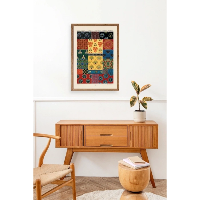 Motif Ahşap Çerçeveli Tablo 30 x 42