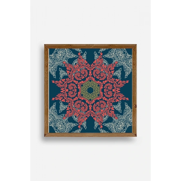 Motif Ahşap Çerçeveli Tablo 42 x 42