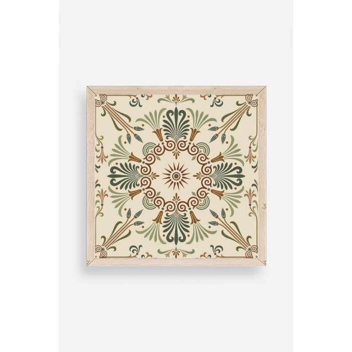 Motif Ahşap Çerçeveli Tablo 50 x 50