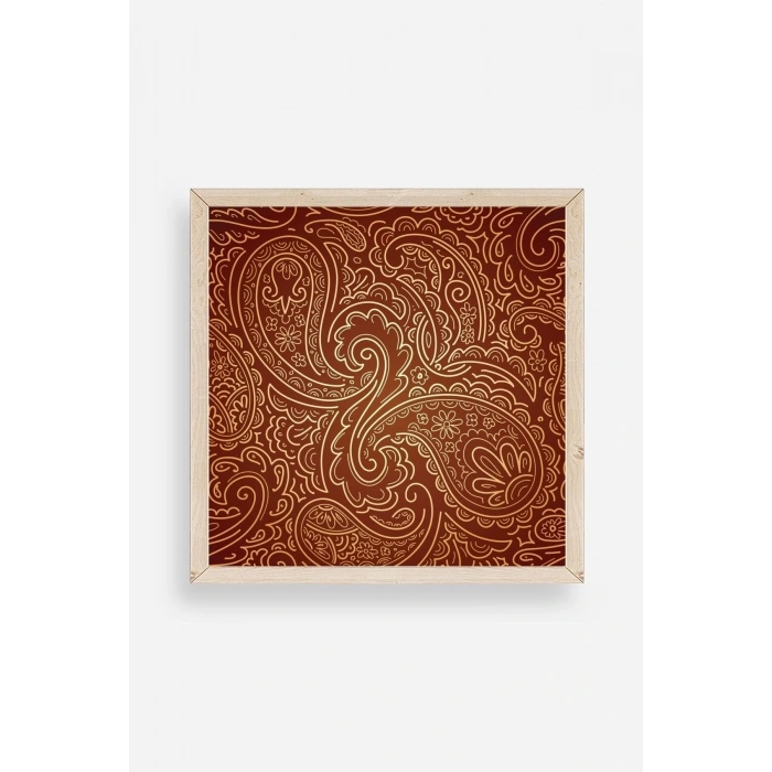 Motif Ahşap Çerçeveli Tablo 50 x 50
