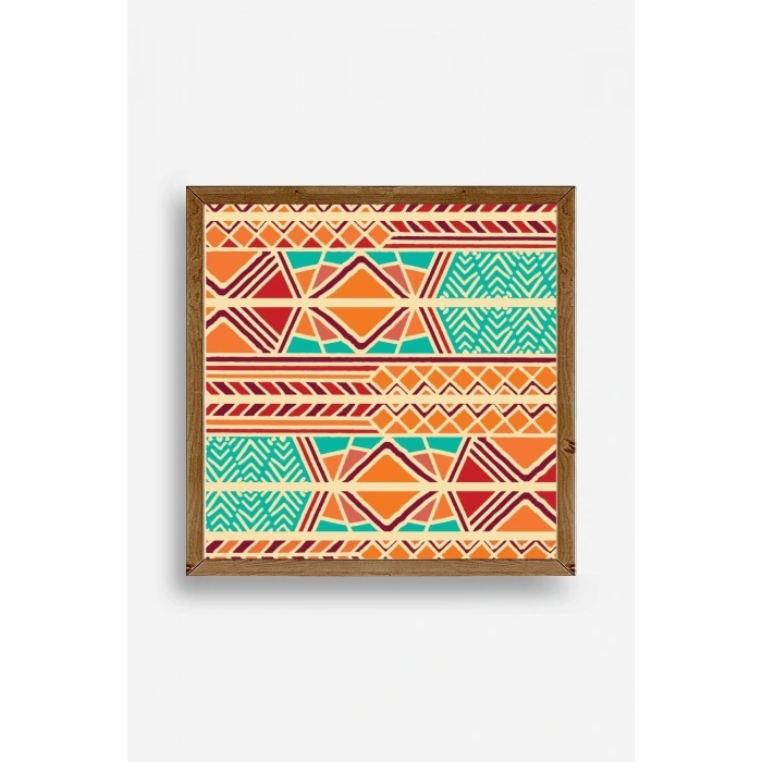 Motif Ahşap Çerçeveli Tablo 50 x 50