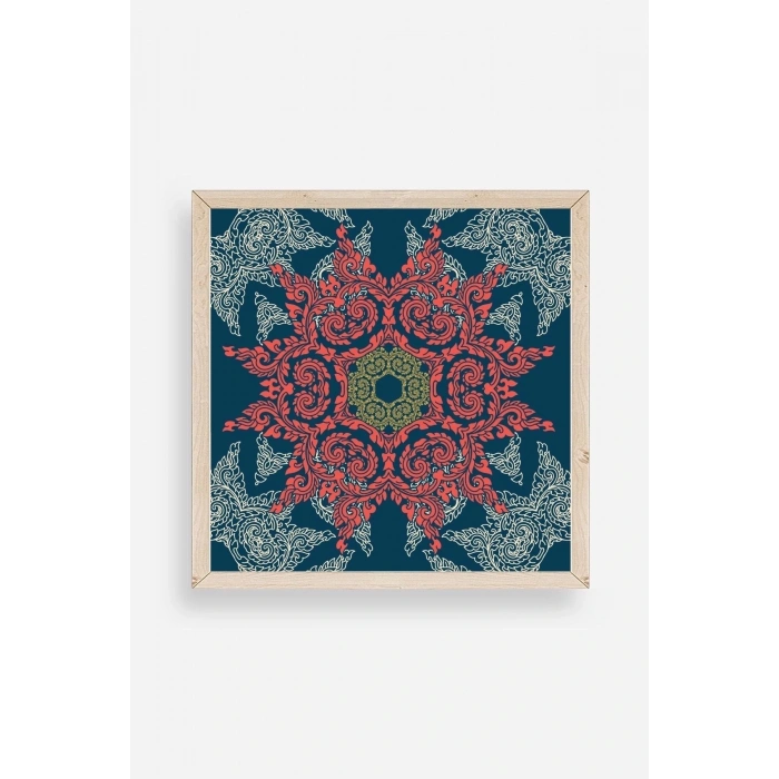 Motif Ahşap Çerçeveli Tablo 50 x 50