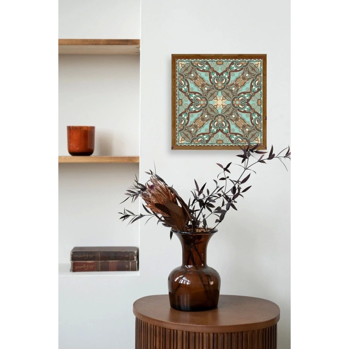 Motif Ahşap Çerçeveli Tablo 50 x 50
