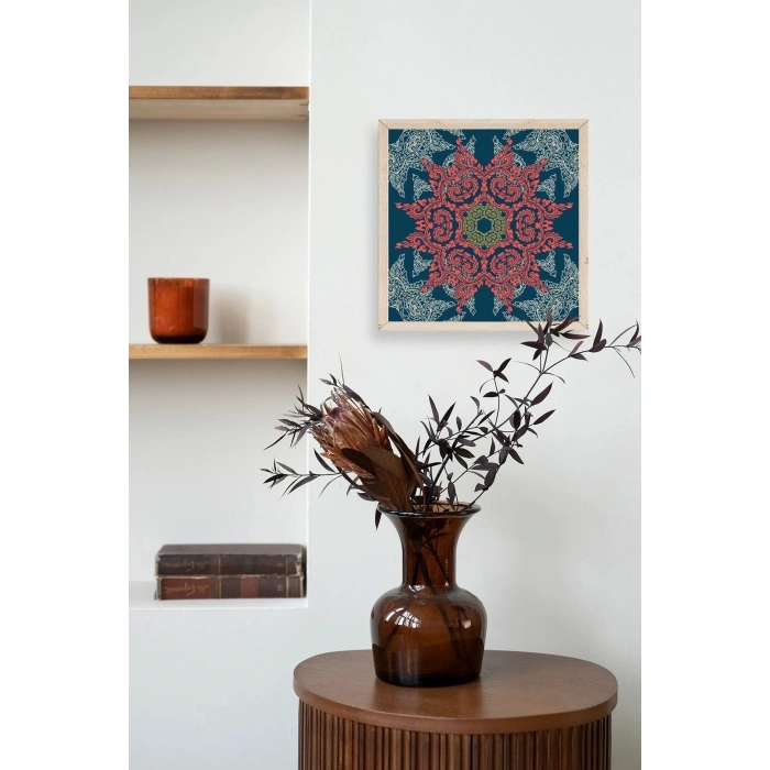 Motif Ahşap Çerçeveli Tablo 50 x 50
