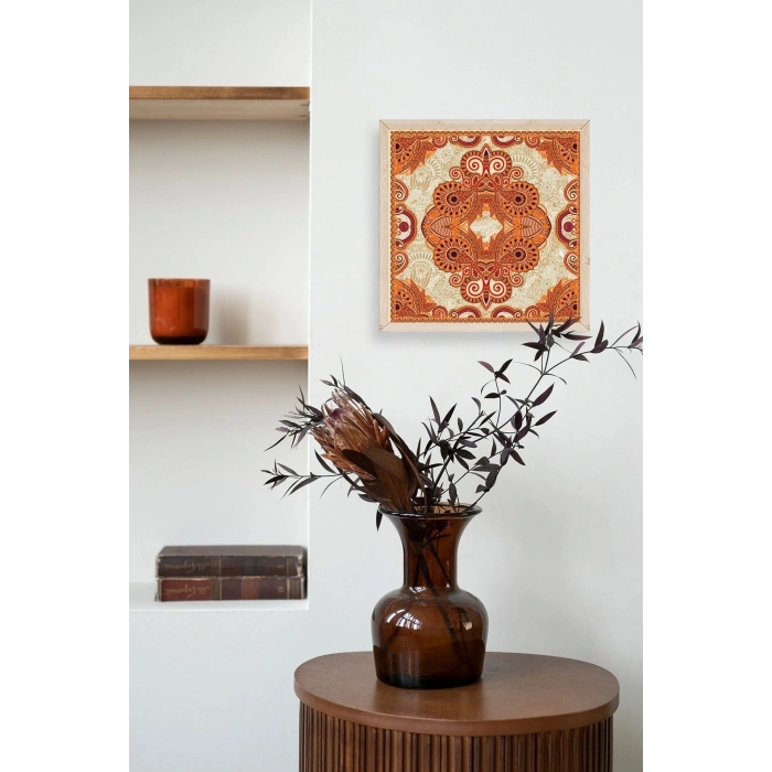 Motif Ahşap Çerçeveli Tablo 50 x 50